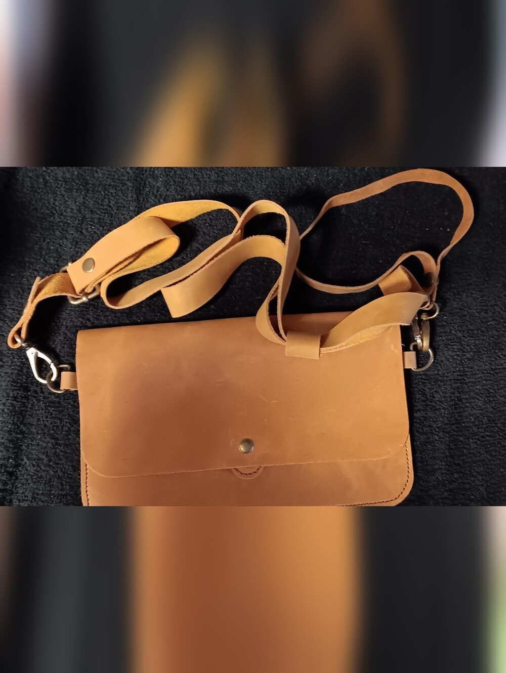 Survivor Made Leather Handbag
